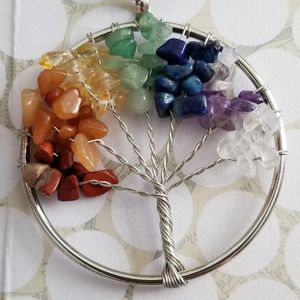7 Chakra Tree Necklace